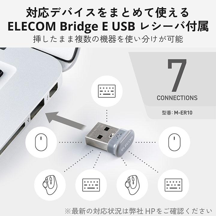 エレコム キーボード USB無線 Bluetooth 静音 フルキーボード メンブレン式 ホワイト ELECOM TK-QT11FMMWH | ELECOM | 10