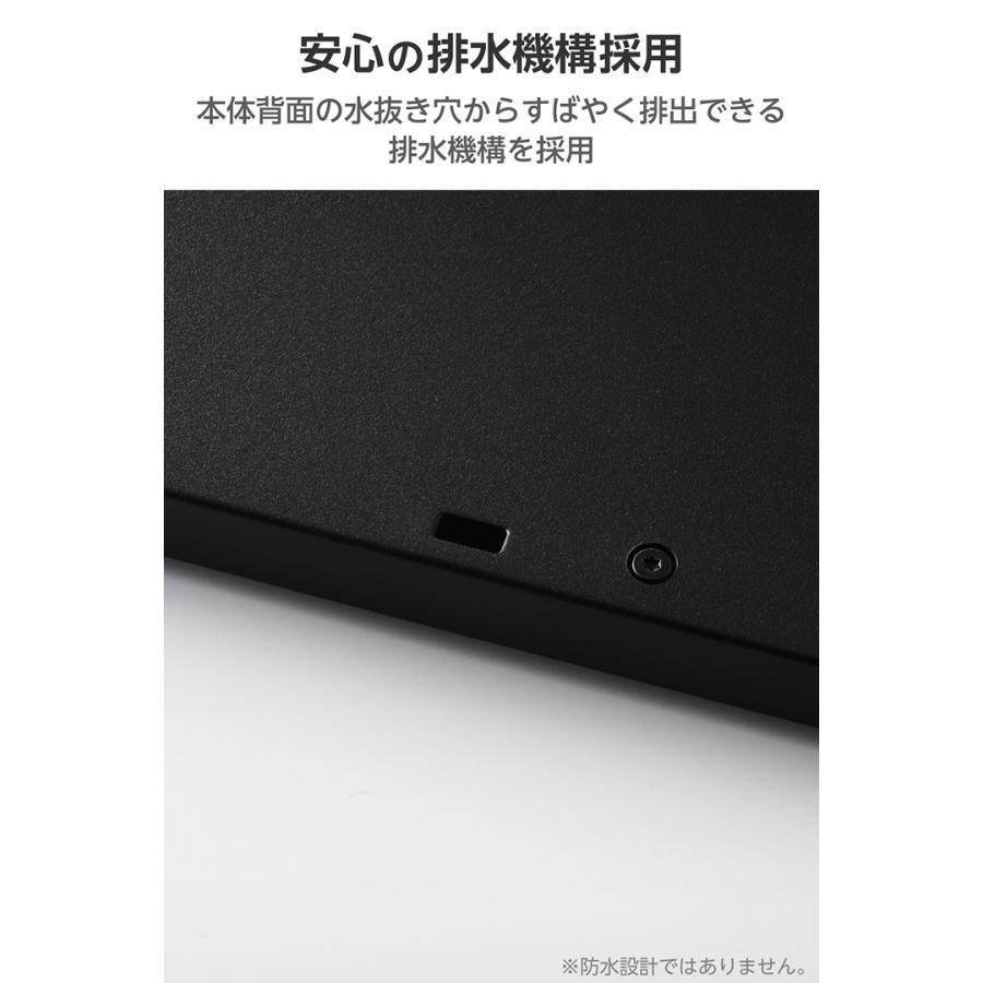 ELECOM（エレコム） 無線 2.4GHz 静音 ミニ キーボード ワイヤレス