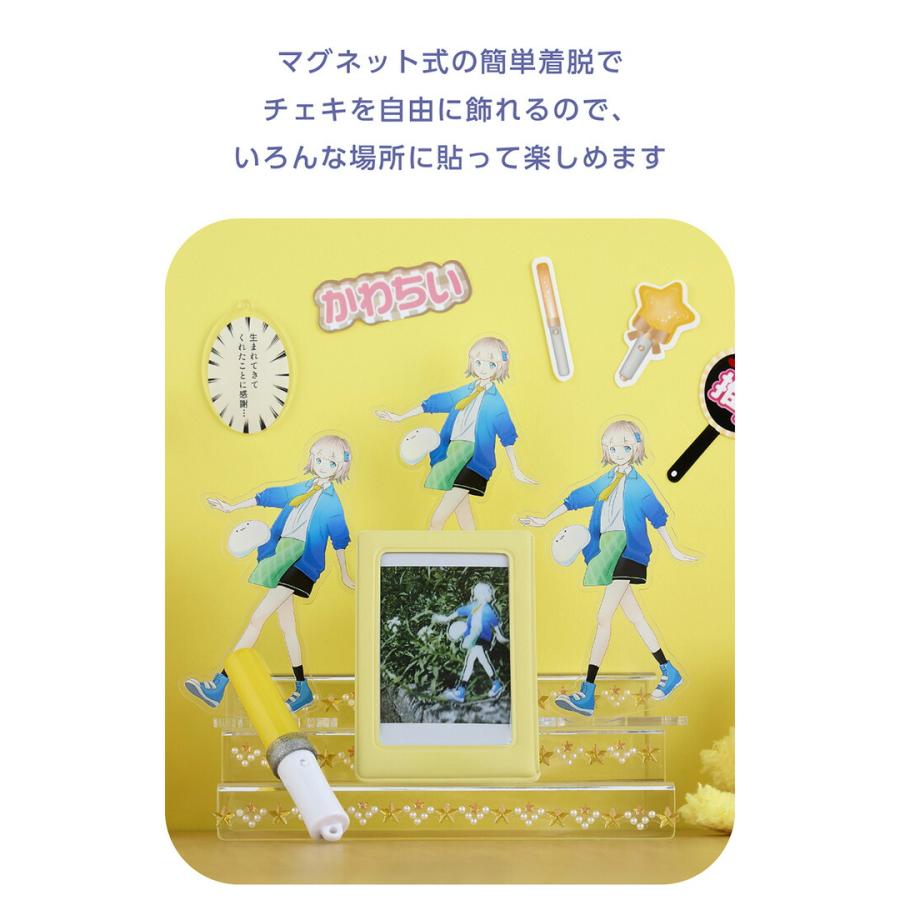 ELECOM（エレコム） instax mini film チェキ 用 マグネット フォト
