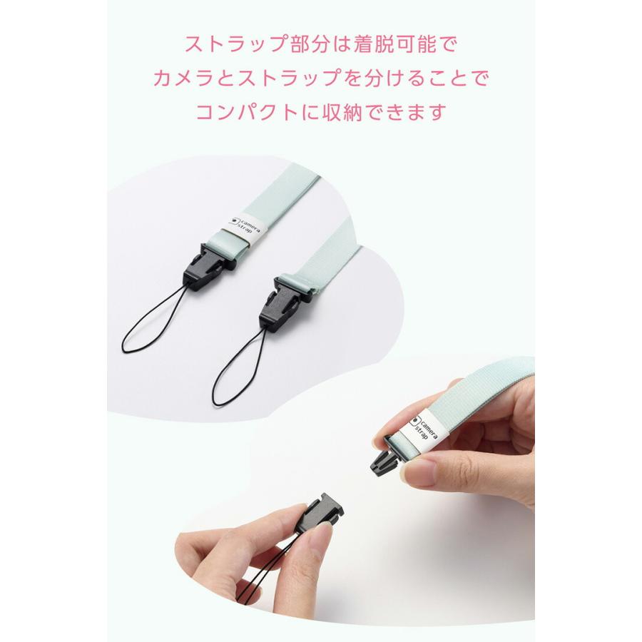 ELECOM（エレコム） instax mini チェキ 用 ネック ストラップ チェキ
