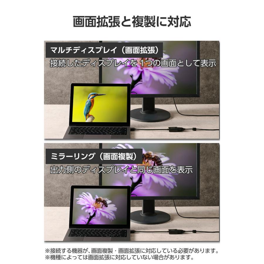 ELECOM（エレコム） 変換アダプタ HDMI - VGA 変換 アダプター FullHD