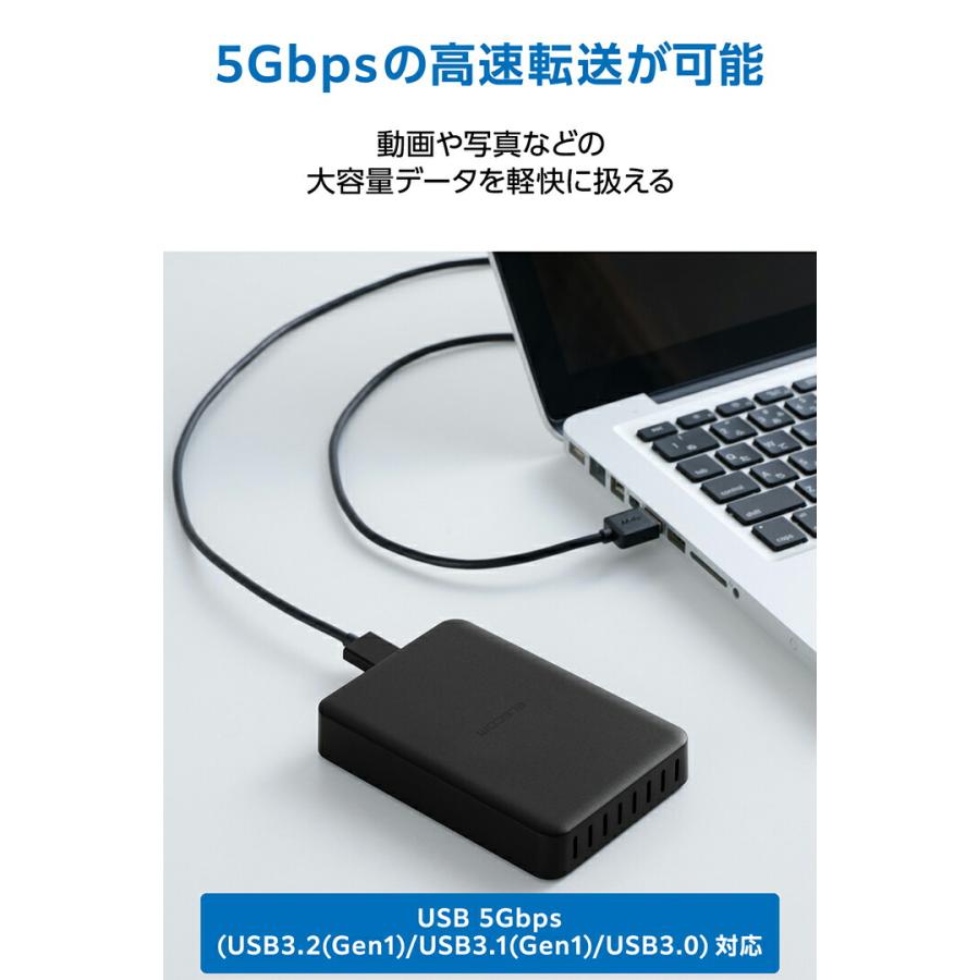 ELECOM（エレコム） 外付け HDD ELP-STV 2.5インチ ポータブル HDD 4TB