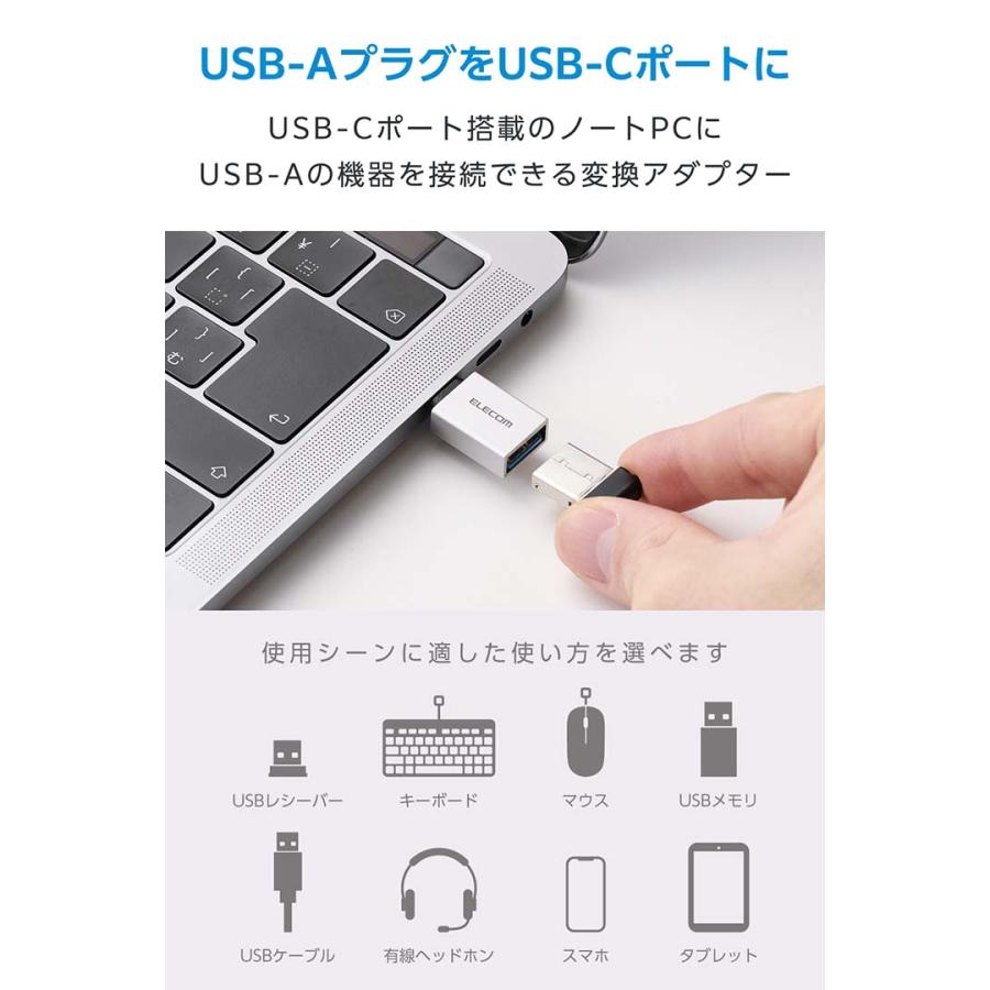 ELECOM（エレコム） スマートフォン 用 USB変換アダプタ USB-Aポート 