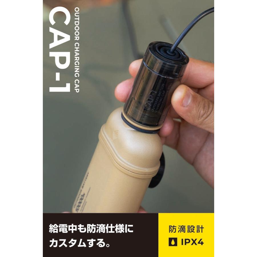 エレコム NESTOUT専用 充電防水キャップ CAP-１ 交換パッキン2個付属  ELECOM OD-NEWPCP1BK | ELECOM | 03