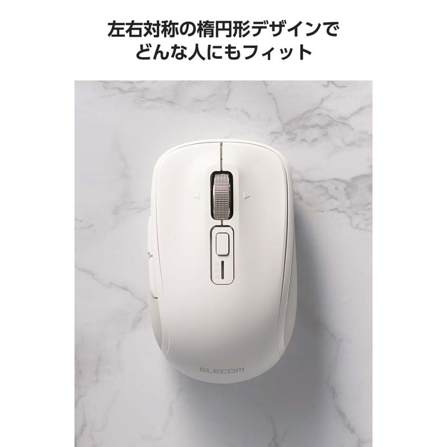 ELECOM（エレコム） OSMOD8 無線 Bluetooth マウス チルト付 8ボタン M