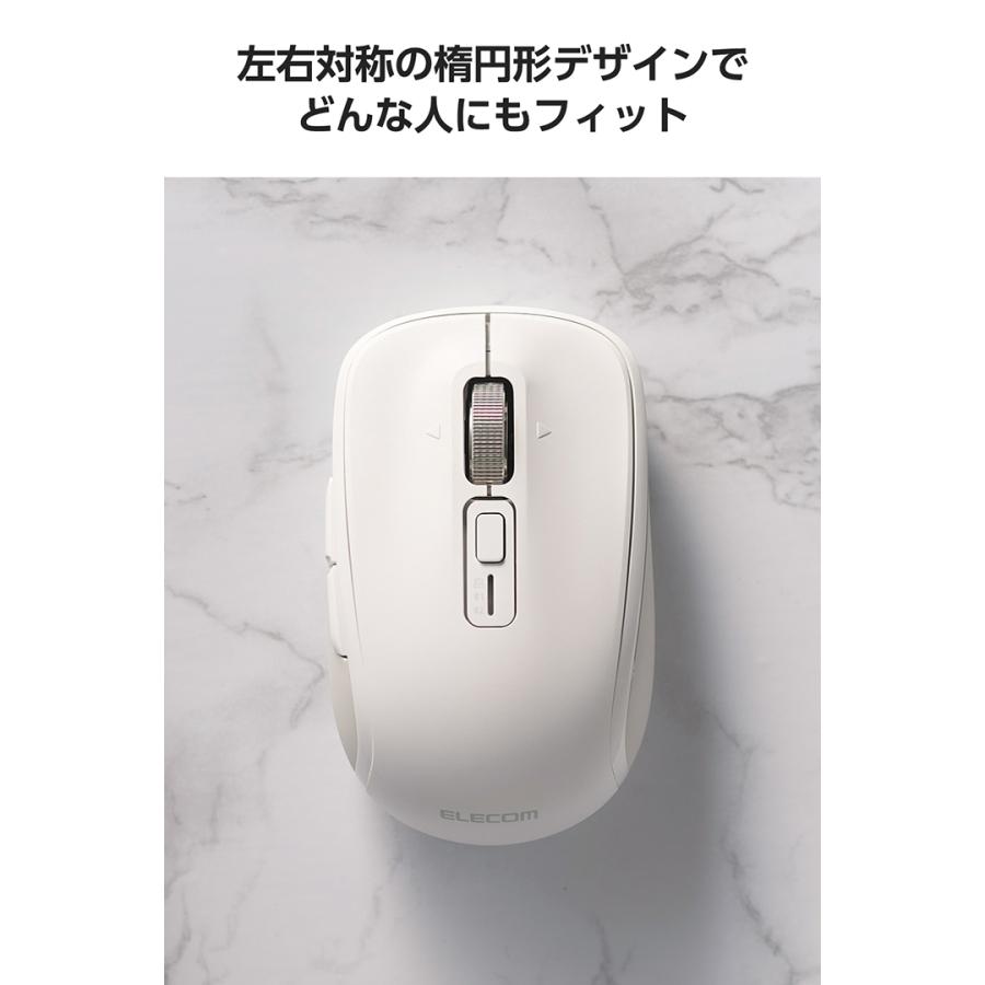 ELECOM（エレコム） OSMOD8 無線 Bluetooth マウス チルト付 8ボタン M
