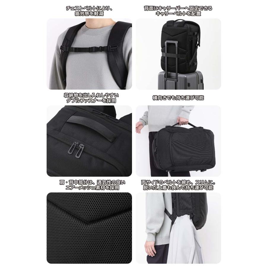 〇Of63 未使用 真空圧縮 バックパック トラベルバッグ ELECOM（エレコム） トラベルバックパック 真空圧縮 拡張 マチ拡張