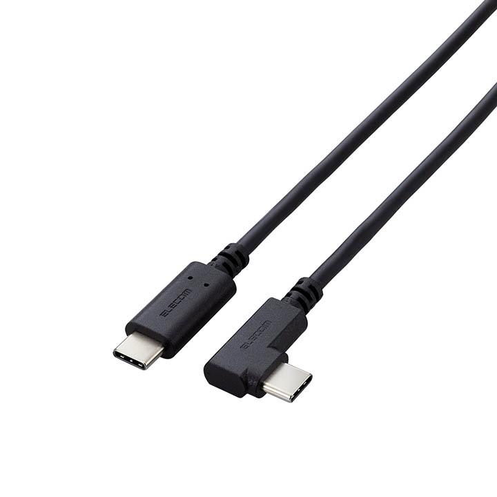 ELECOM（エレコム） USB Type-C ケーブル やわらか L字コネクタ タイプ