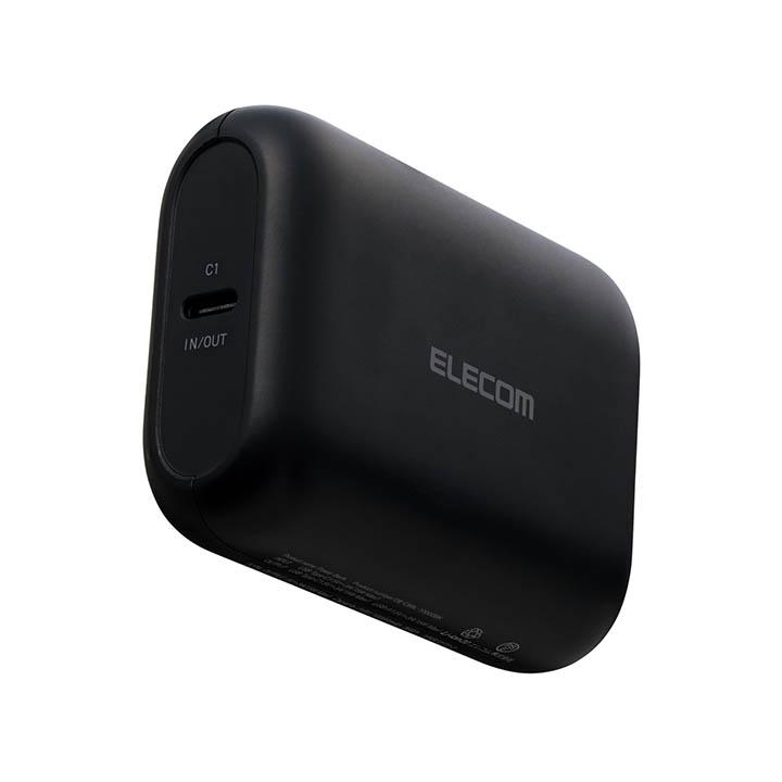ELECOM（エレコム） モバイルバッテリー 残量表示機能 コンパクト