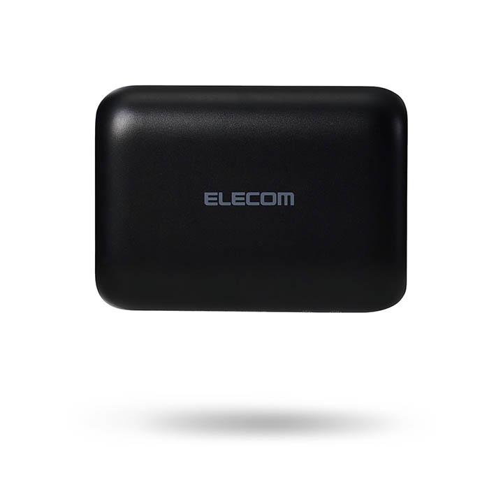 ELECOM（エレコム） モバイルバッテリー 残量表示機能 コンパクト