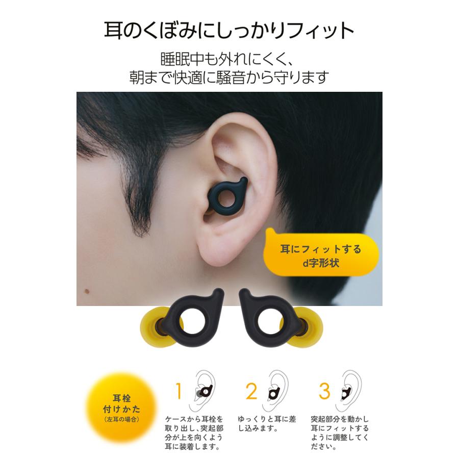 ELECOM（エレコム） ECLEAR睡眠用耳栓 ECLEAR Earplug 阪神タイガース