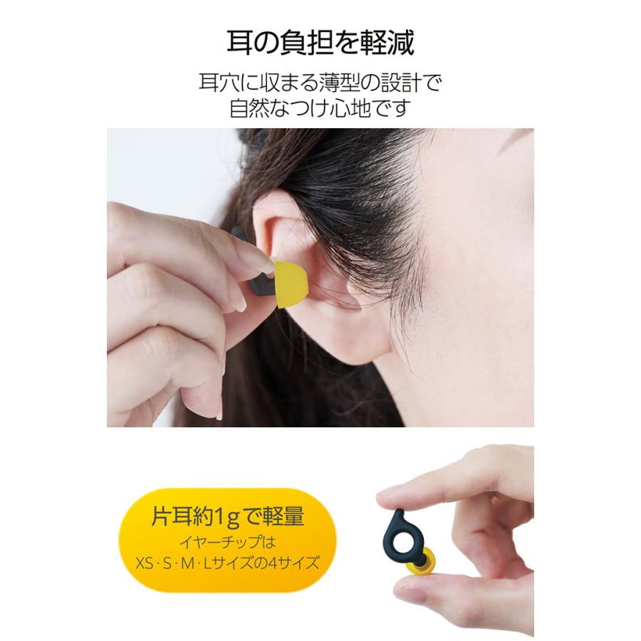 ELECOM（エレコム） ECLEAR睡眠用耳栓 ECLEAR Earplug 阪神タイガース