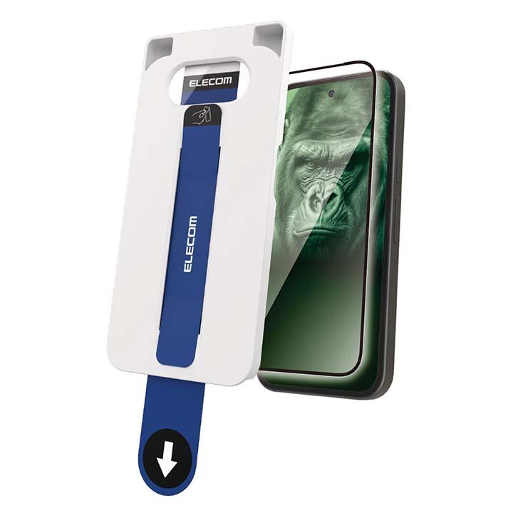ELECOM（エレコム） Google Pixel 10a 用 ガラスフィルム フレーム付