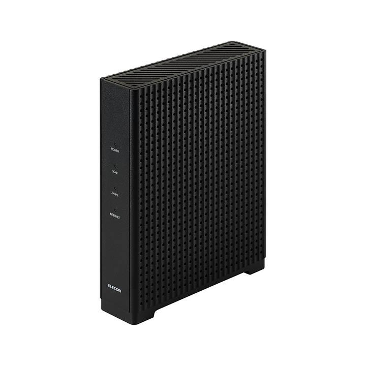 エレコム 無線LANルーター 親機 Wi-Fi 7 2882+688Mbps 1Gルーター 有線2.5Gbps対応 IPv6(IPoE)対応  ELECOM WRC-BE36GS-B | ELECOM | 02