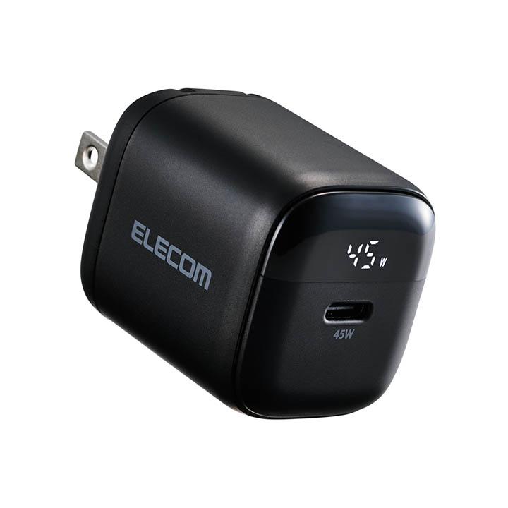 ELECOM（エレコム） スマホ・タブレット用 AC充電器 電力ディスプレイ