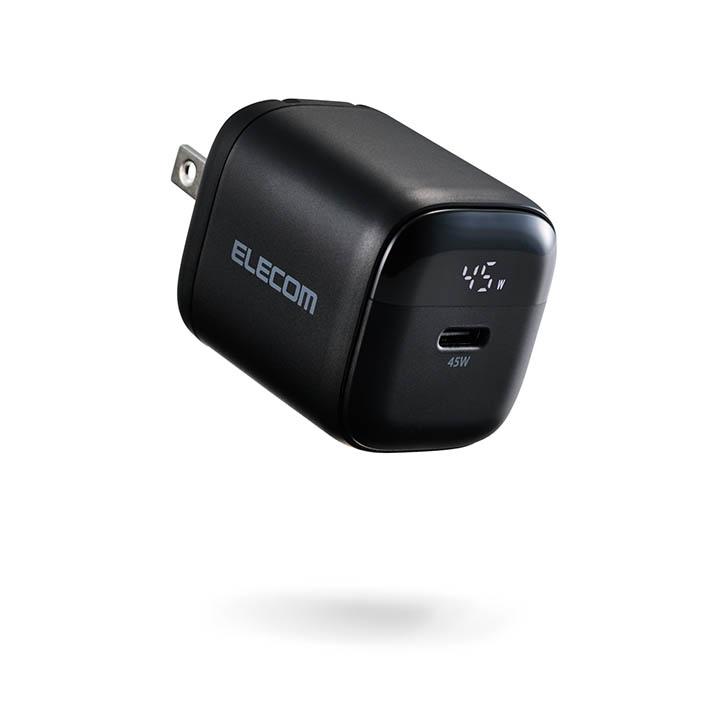ELECOM（エレコム） スマホ・タブレット用 AC充電器 電力ディスプレイ