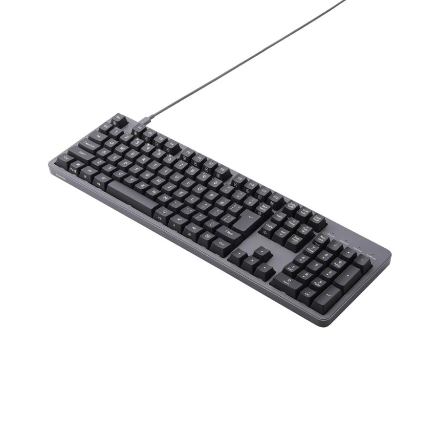 ELECOM（エレコム） Leggero USB有線メカニカル フル キーボード 静音