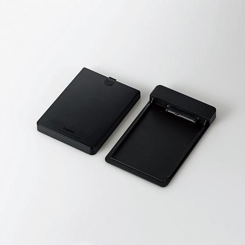 ロジテック 2.5インチハードディスクケース ソフト付属 ブラック
