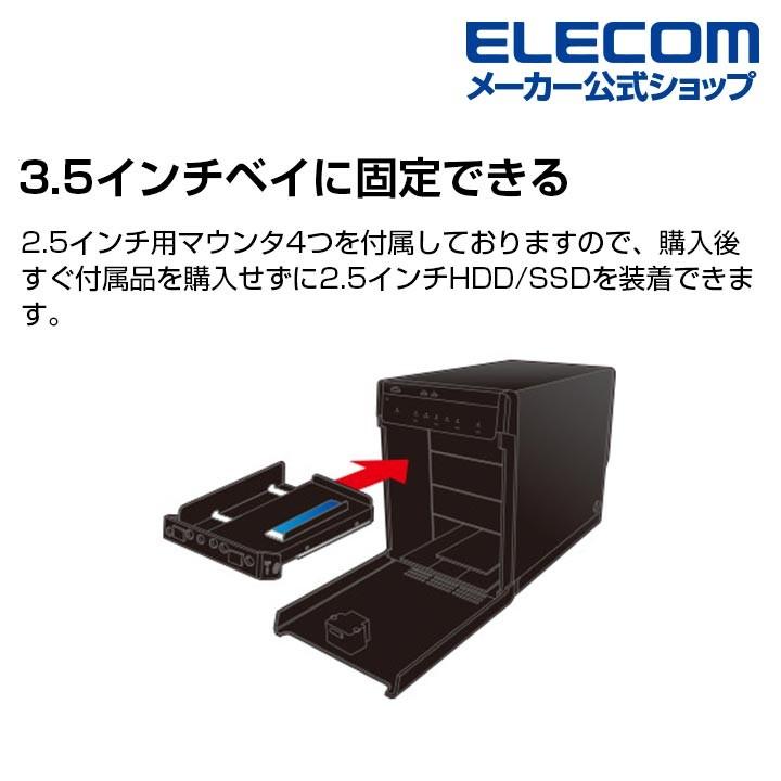 USB3.1（Gen2）対応 4bay HDDケース ガチャベイシリーズ 2.5インチ用 