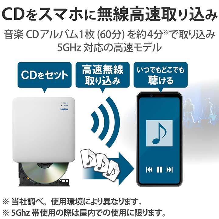 ロジテック ロジテックスマホ用 CD録音ドライブ CDレコーダ/DVD ロジテック ロジテックスマホ用 CD録音ドライブ CDレコーダ/DVD