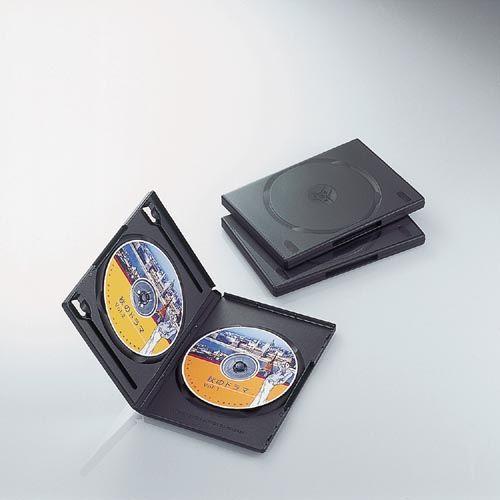 エレコム Dvdケース Cdケース Dvd トールケース 分類に便利な背ラベル アイコンシール付 3枚組 ブラック 2枚収納 Ccd Dvd04bk エレコムダイレクトショップ 通販 Paypayモール