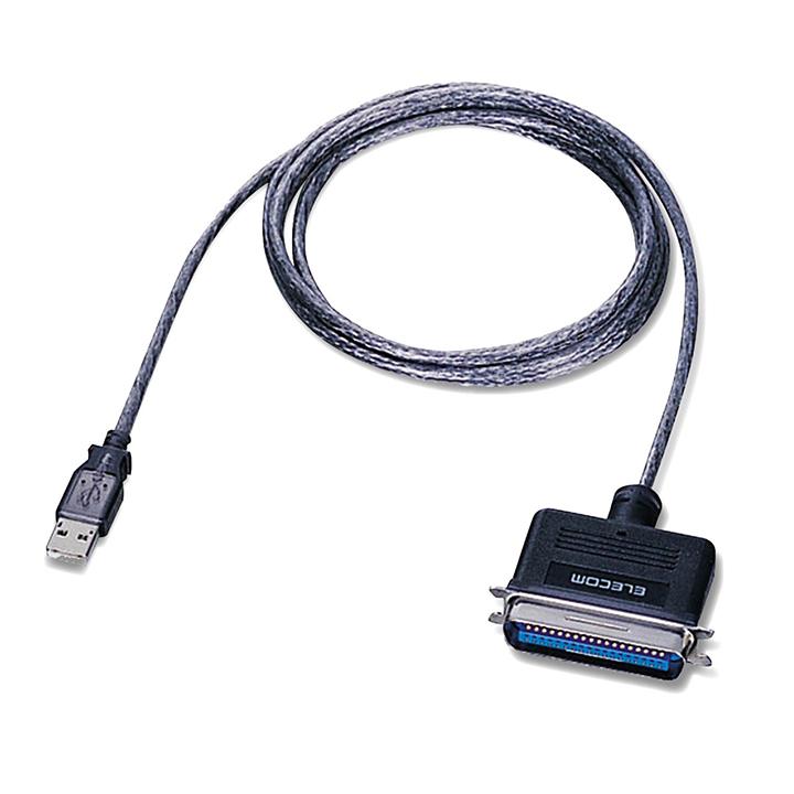 ELECOM（エレコム） パラレルプリンタケーブル (USB-A‐アンフェノール