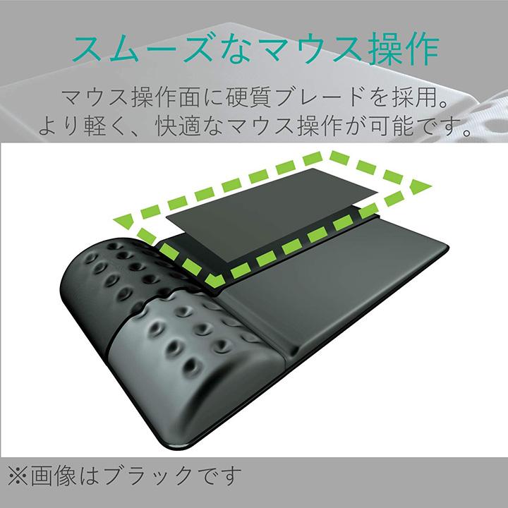 ELECOM（エレコム） マウスパッド 低反発 COMFY リストレスト 一体型