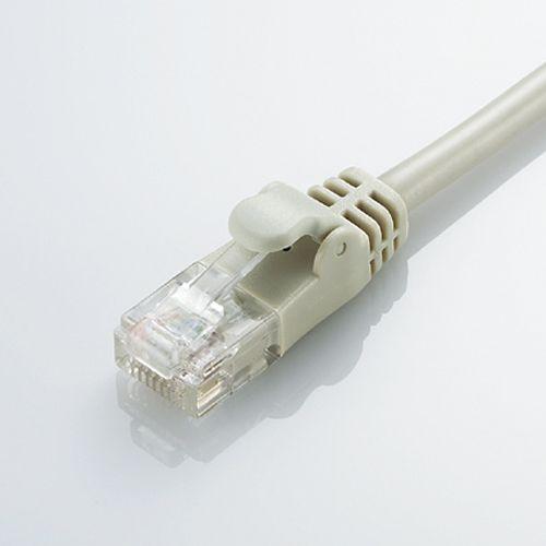 エレコム CAT5E準拠 LANケーブル ランケーブル インターネットケーブル ケーブル やわらか カテゴリー5e Cat5 E対応 3m ライトグレー LD-CTY/LG3｜elecom｜02