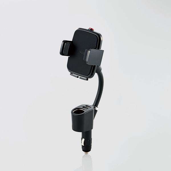 ELECOM エレコム 充電車載ホルダー スマホスタンド iPhone 