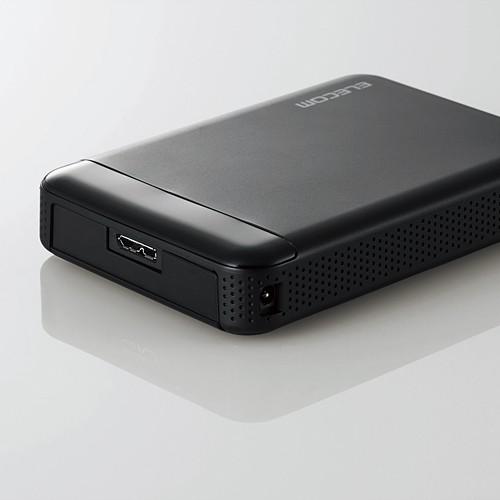 ELECOM（エレコム） デジタルビデオカメラ向け 外付けHDD ポータブル