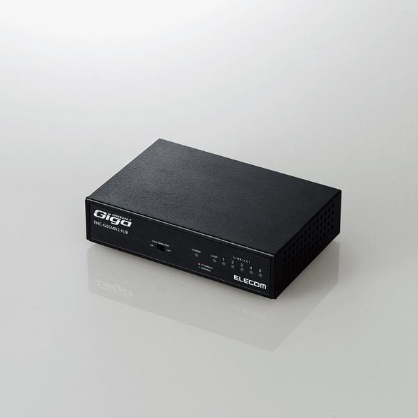 ELECOM エレコム スイッチングハブ 1000BASE-T対応 5ポート ELECOM エレコム スイッチングハブ 1000BASE-T対応 5ポート