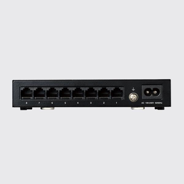 ELECOM（エレコム） スイッチングハブ 1000BASE-T対応 8ポート ファン