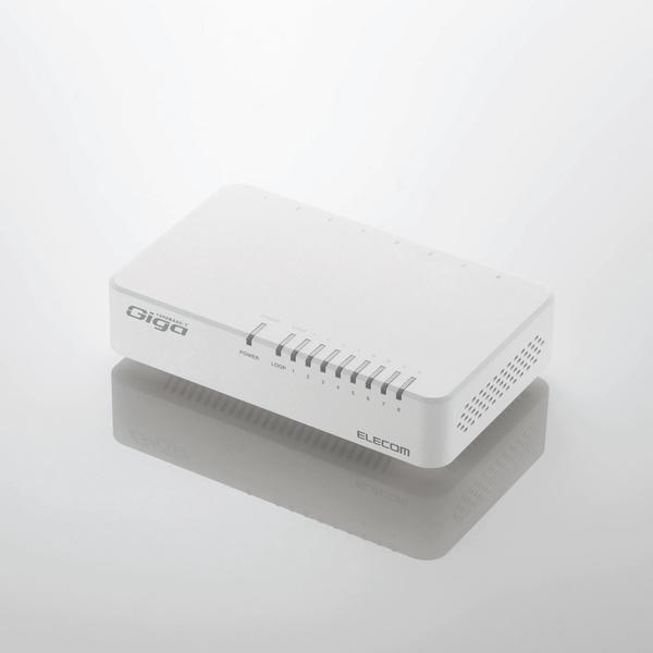 ELECOM（エレコム） スイッチングハブ 1000BASE-T対応 プラスチック筐
