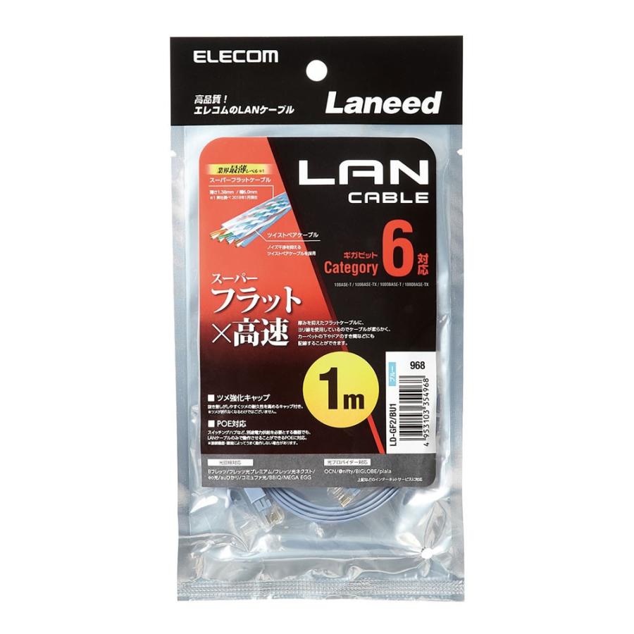 ELECOM（エレコム） Cat6準拠 LANケーブル ランケーブル