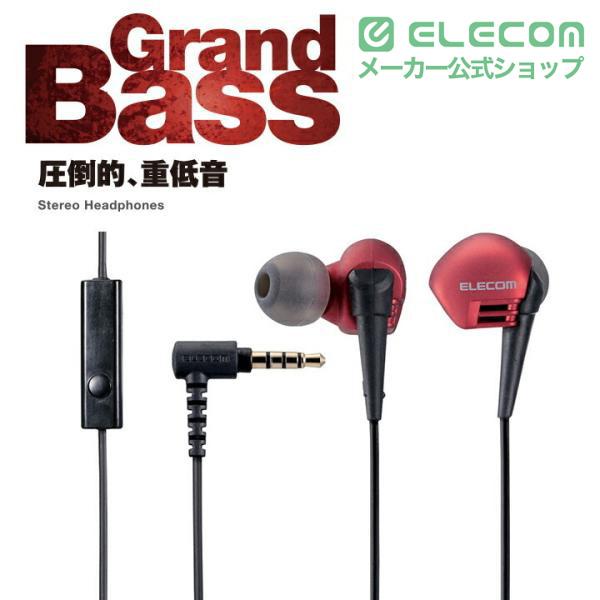 ELECOM（エレコム） ステレオヘッドホン マイク Grand Bass ステレオ