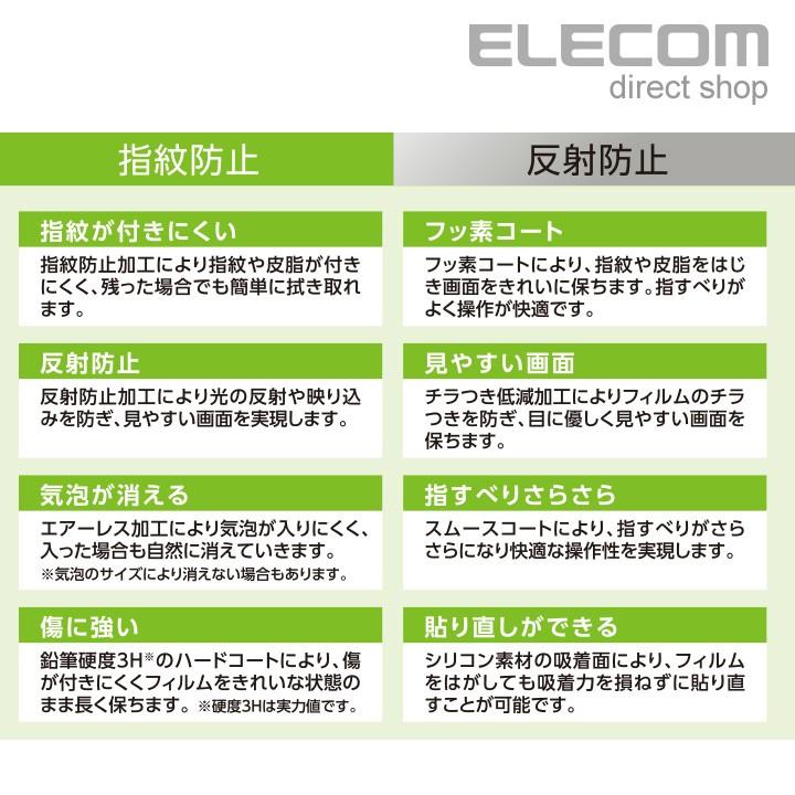 エレコム 液晶保護フィルム マルチサイズ 指紋防止 反射防止 5.0インチ 5.0インチ(幅64mm×高さ112mm)┃P-50FLFH｜elecom｜02