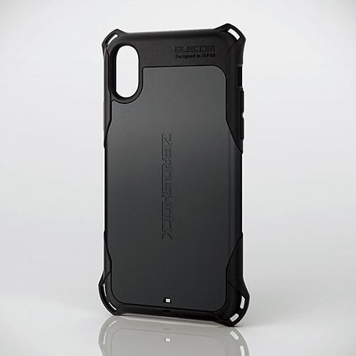 スマホケース Iphone Xs ケース 耐衝撃 Zeroshock ブラック スマホケース Iphoneケース ブラック Pm A18bzerobk アウトレット エレコム わけあり 在庫処分 エレコムダイレクトショップ 通販 Paypayモール