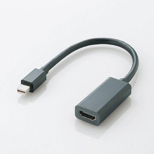 ELECOM エレコム 変換アダプタ Mini DisplayPort‐HDMI ブラック ELECOM エレコム 変換アダプタ Mini DisplayPort‐HDMI ブラック