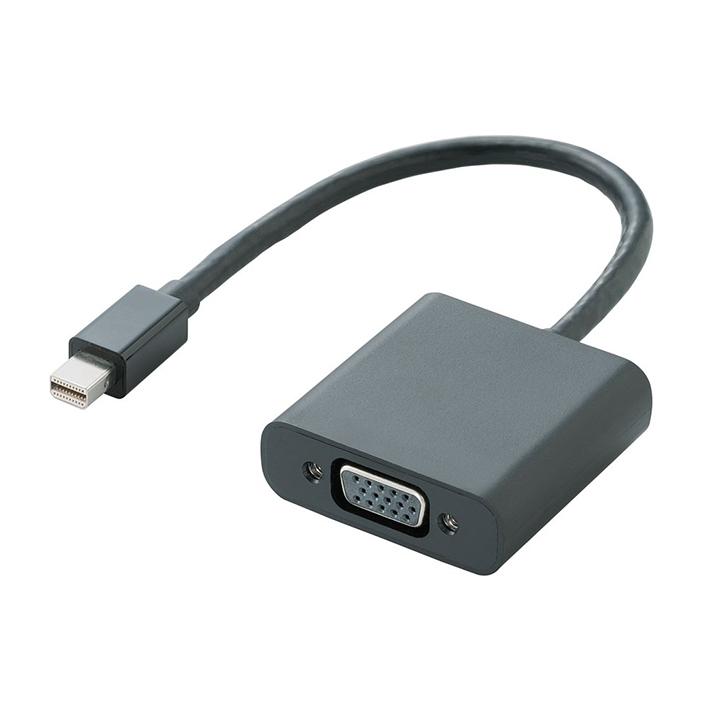 ELECOM（エレコム） 変換アダプタ Mini DisplayPort‐VGA ブラック