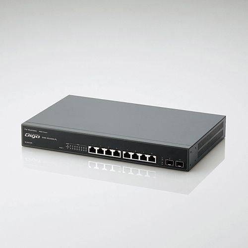 ELECOM（エレコム） レイヤー2 PoE Webスマート8ポートギガイッチ