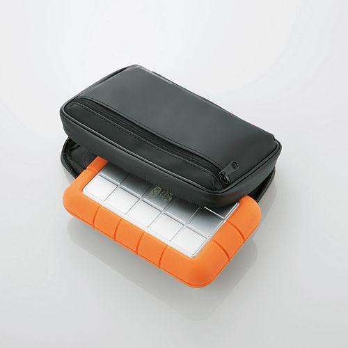 ELECOM（エレコム） ポータブルハードディスクケース Lサイズ 衝撃吸収