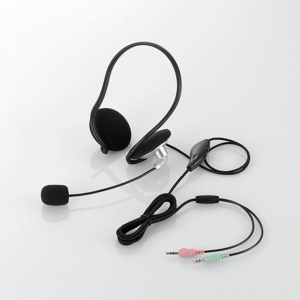 ヘッドセットマイクロフォン/両耳ネックバンド/1.8m┃HS-NB05SV アウトレット エレコム わけあり 在庫処分|elecom|02