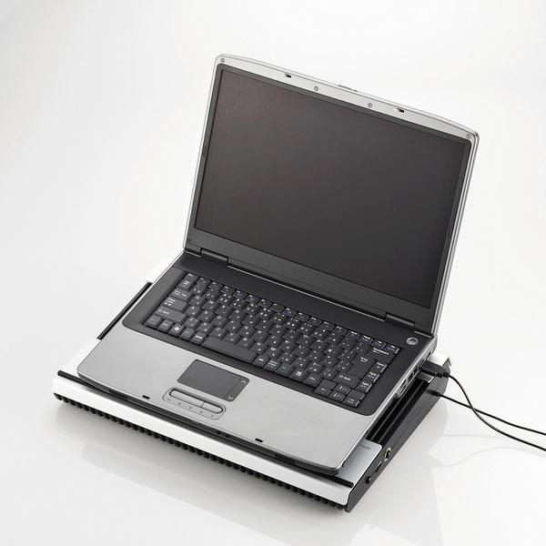 ELECOM（エレコム） ノートPC用 クーラー (高耐久性×極冷) 置き台