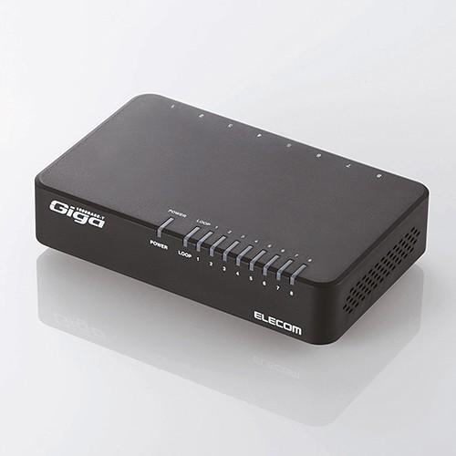ELECOM（エレコム） 1000BASE-T対応スイッチングハブ/8ポート