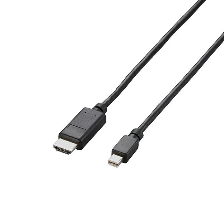 ELECOM（エレコム） 変換ケーブル Mini DisplayPort‐HDMI 1m ブラック