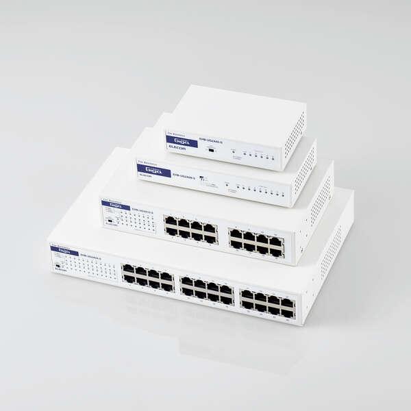 ELECOM（エレコム） スイッチングハブ 1000BASE-T対応 ハブ 16ポート 3