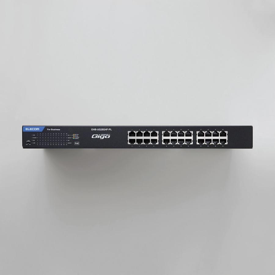 ELECOM（エレコム） スイッチングハブ 1000BASE-T対応 PoE給電対応