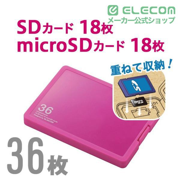 ELECOM（エレコム） SD/microSDカードケース（プラスチックタイプ