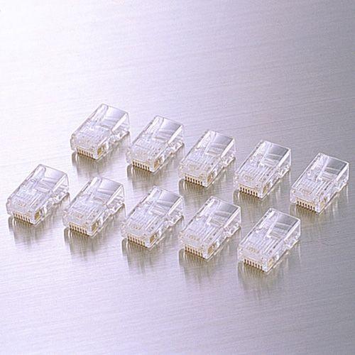 エレコム LANケーブルコネクタ RJ45コネクタ（CAT5E・10個入） クリアー┃LD-RJ45T10A｜elecom｜02