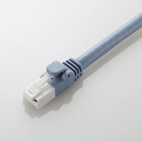 エレコム Cat6A準拠 LANケーブル ランケーブル インターネットケーブル ケーブル cat6 A対応 ツメ折れ防止 15m ブルー LD-GPAT/BU150｜elecom｜02